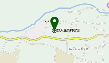 野沢温泉村保健センターの地図画像