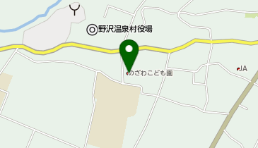 のざわ保育園の地図画像