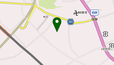 柏原保育園の地図画像