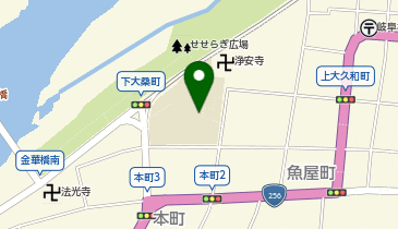 岐阜小学校の地図画像