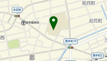 本荘小学校の地図画像