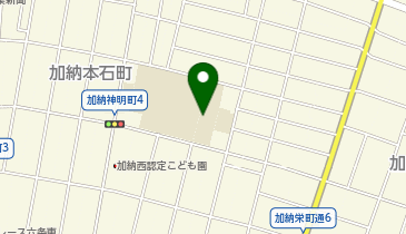 加納西小学校の地図画像