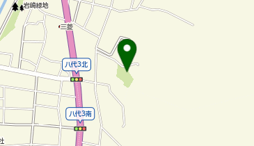 岩崎公園の地図画像