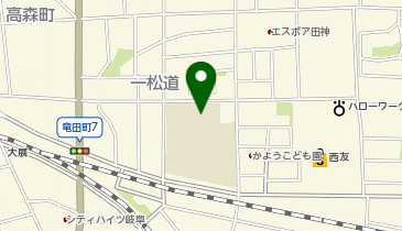 華陽小学校の地図画像