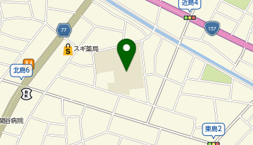 島小学校の地図画像