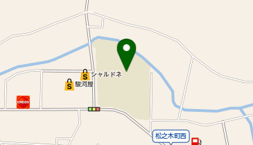 東山中学校の地図画像