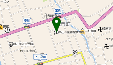 煥章館の地図画像