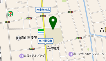 西小学校の地図画像