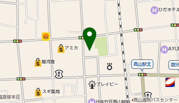 総合福祉センターの地図画像