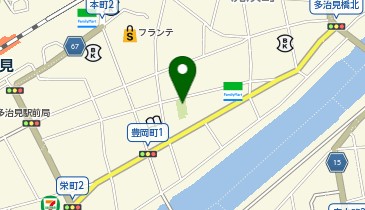 ヤマカまなびパークの地図画像