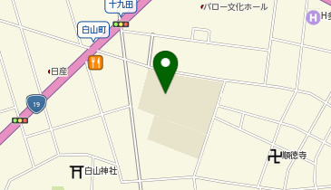 精華小学校の地図画像
