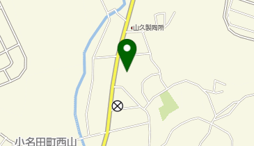 小名田公会堂の地図画像