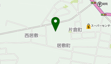 関市片倉グラウンドの地図画像