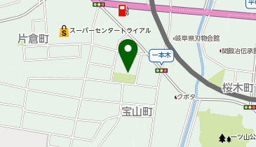 一本木公園の地図画像