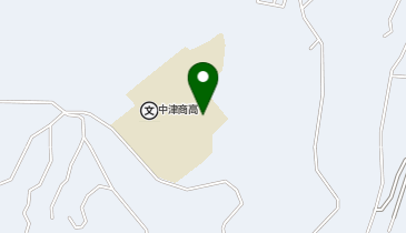 中津商業高等学校の地図画像