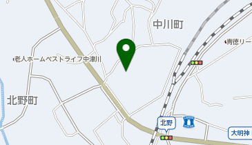 北野保育園の地図画像