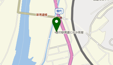 道の駅美濃にわか茶屋の地図画像