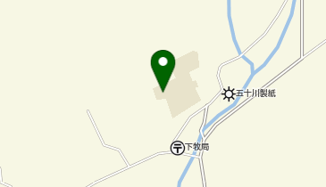 牧谷小学校体育館の地図画像