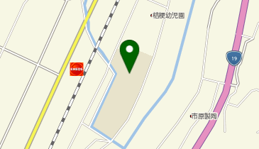 土岐小学校グラウンドの地図画像
