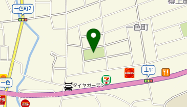 五色公園の地図画像