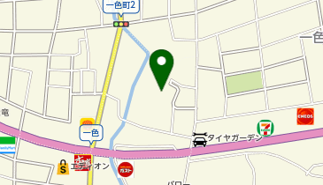 一色幼児園の地図画像