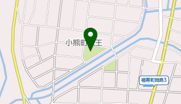 天王第二公園の地図画像
