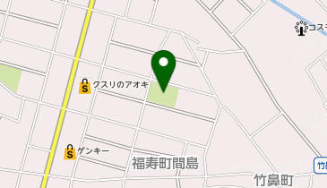 間島東公園の地図画像
