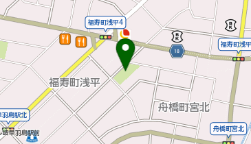 舟橋公園の地図画像