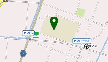 羽島市立羽島中学校体育館の地図画像