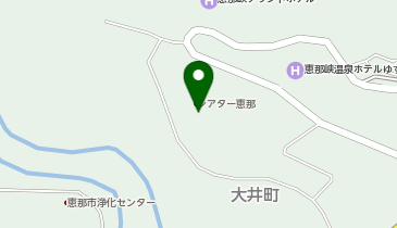 シアター恵那の地図画像