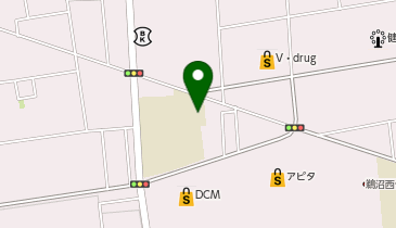 鵜沼第二小学校の地図画像