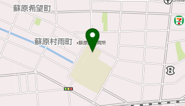 蘇原第二小学校の地図画像