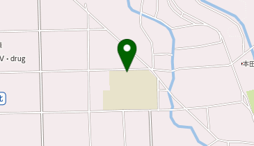 本田小学校校舎・体育館の地図画像