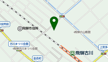 飛騨市文化交流センターの地図画像