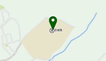 吉城高等学校の地図画像