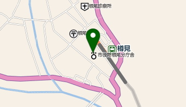 根尾文化センターの地図画像