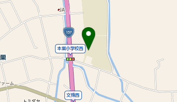 本巣小学校(体育館)の地図画像