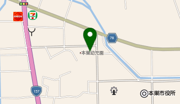 本巣幼児園の地図画像