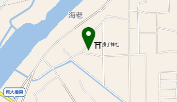 海老公民館の地図画像