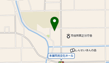 真正公民館の地図画像