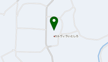 カルヴィラいとしろの地図画像