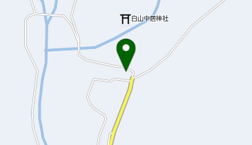石徹白上在所コミュニティセンター駐車場の地図画像