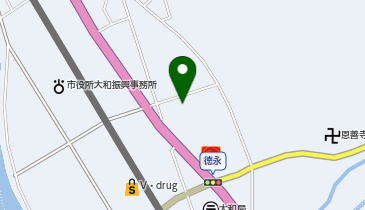 徳永公民館の地図画像