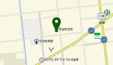 平田総合福祉会館(やすらぎ会館)の地図画像