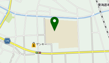 岐南中学校の地図画像