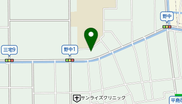 東町民センターの地図画像