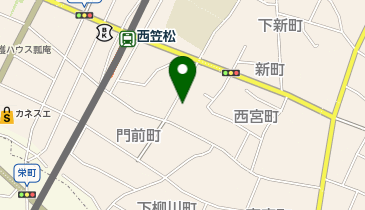 笠松保育園の地図画像