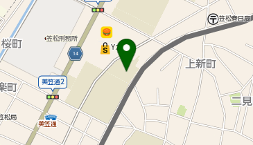 笠松中学校の地図画像