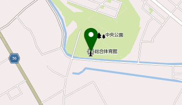 総合体育館の地図画像