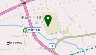 関ケ原小学校(体育館)の地図画像